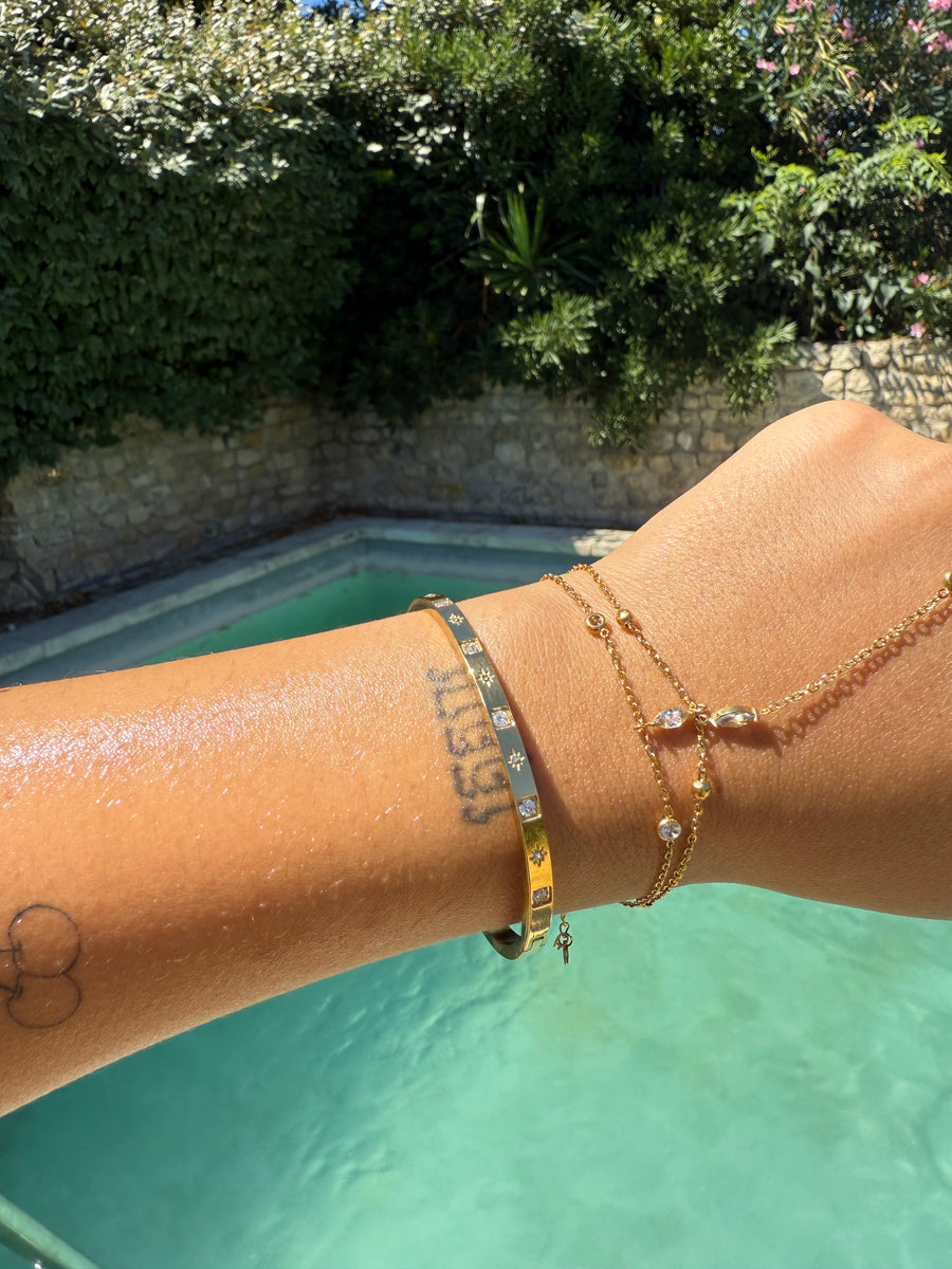 Bracelet jonc "Tenerife"