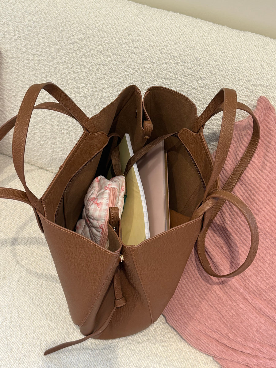 Sac cabas avec pochette