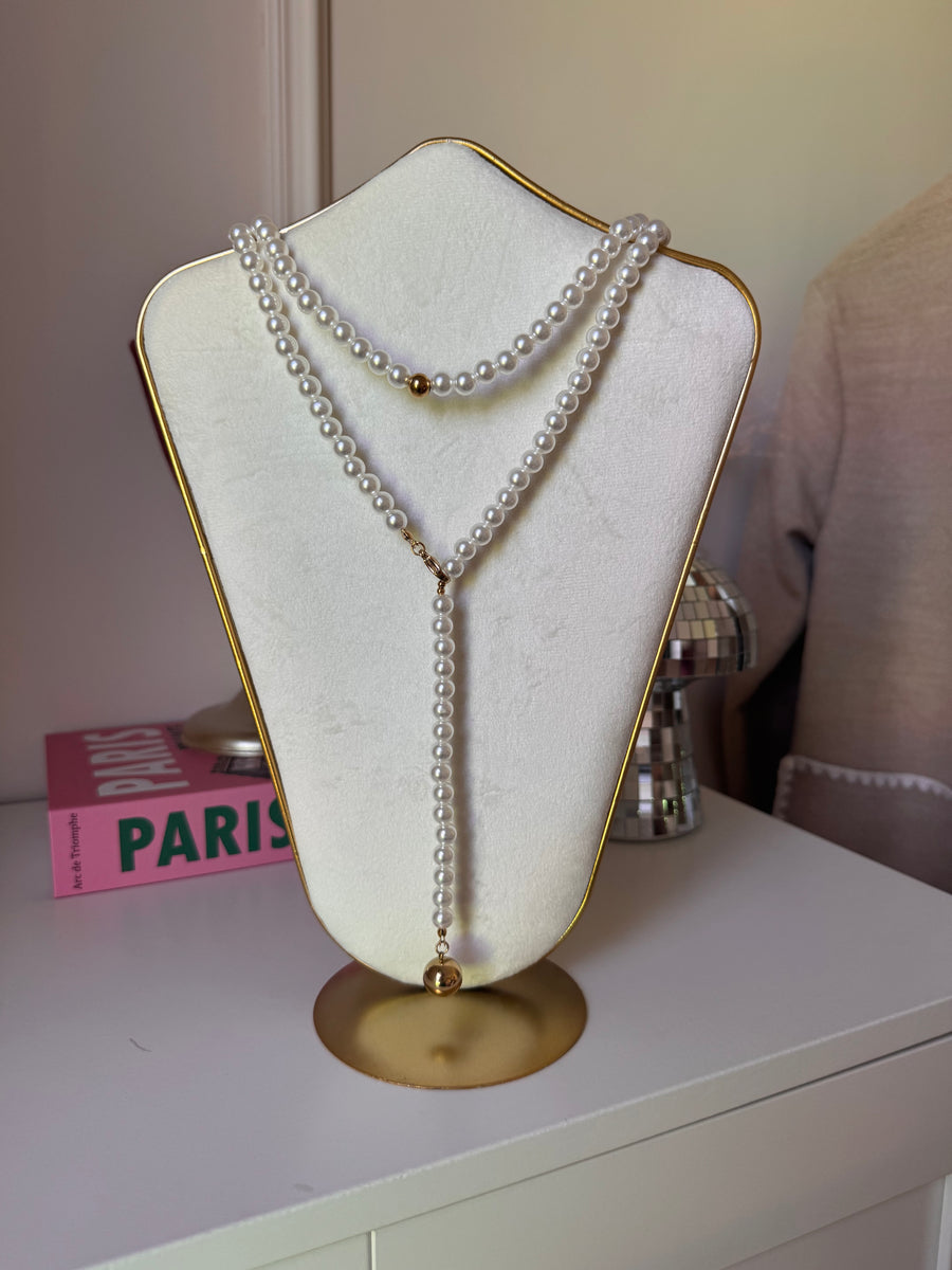 Collier sautoir "Perle"