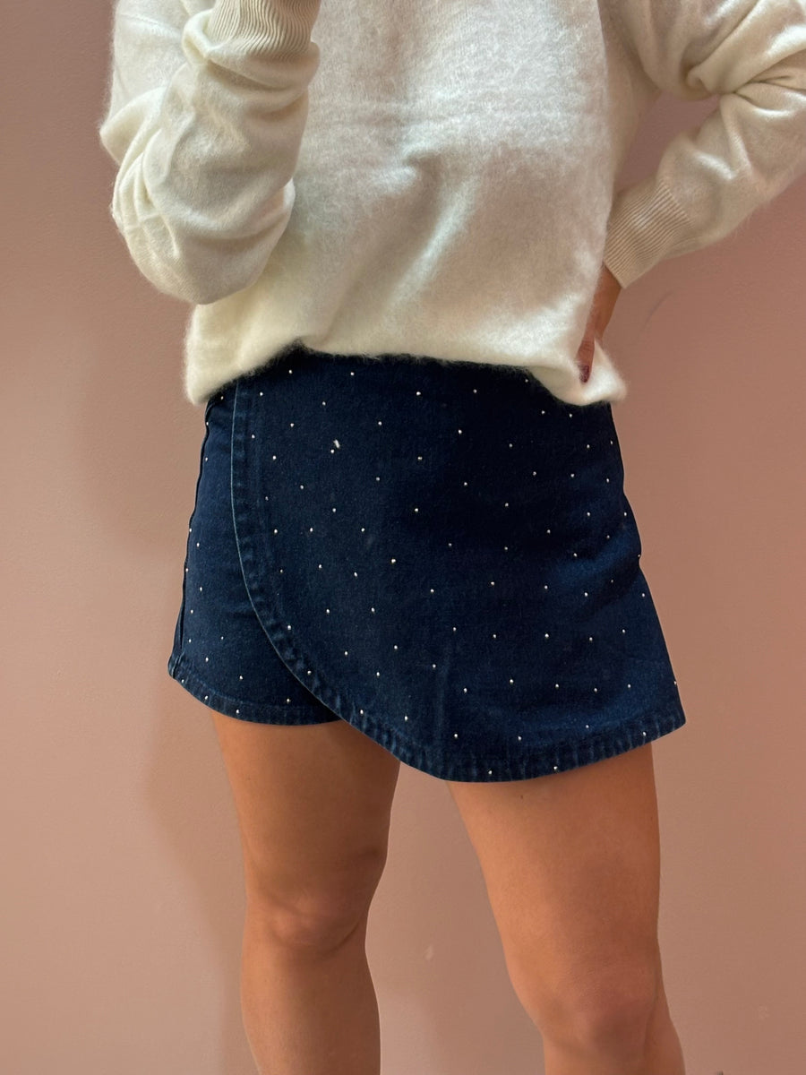 Jupe short "Camélia"