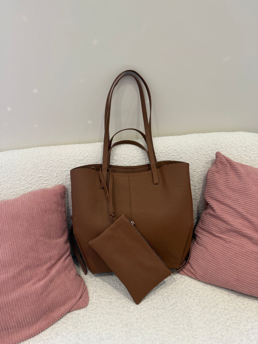 Sac cabas avec pochette