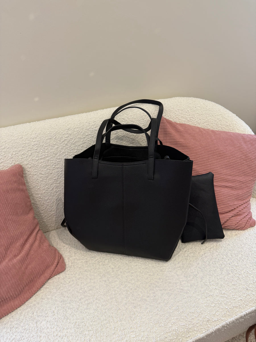 Sac cabas avec pochette