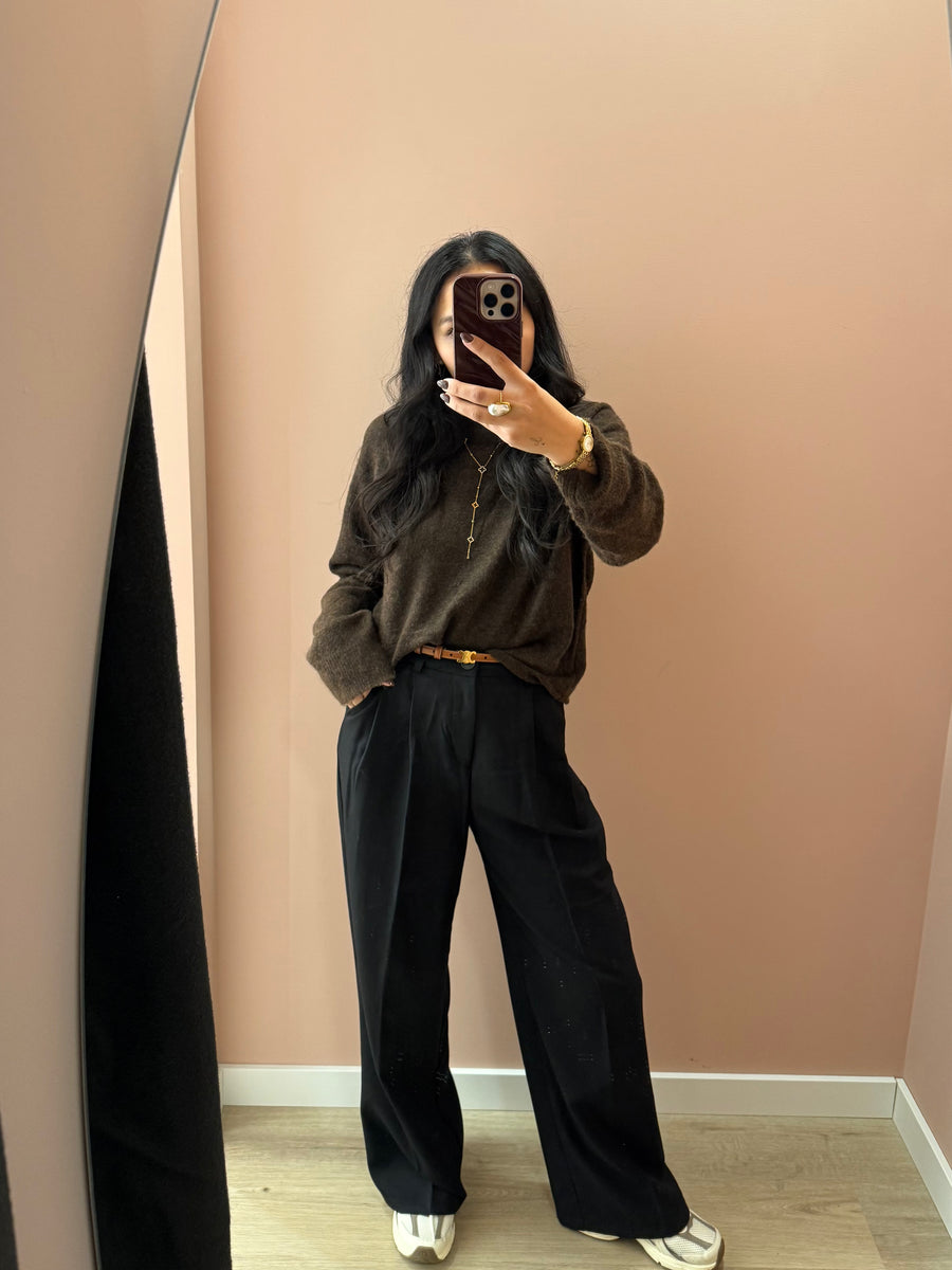 Pull basique en maille