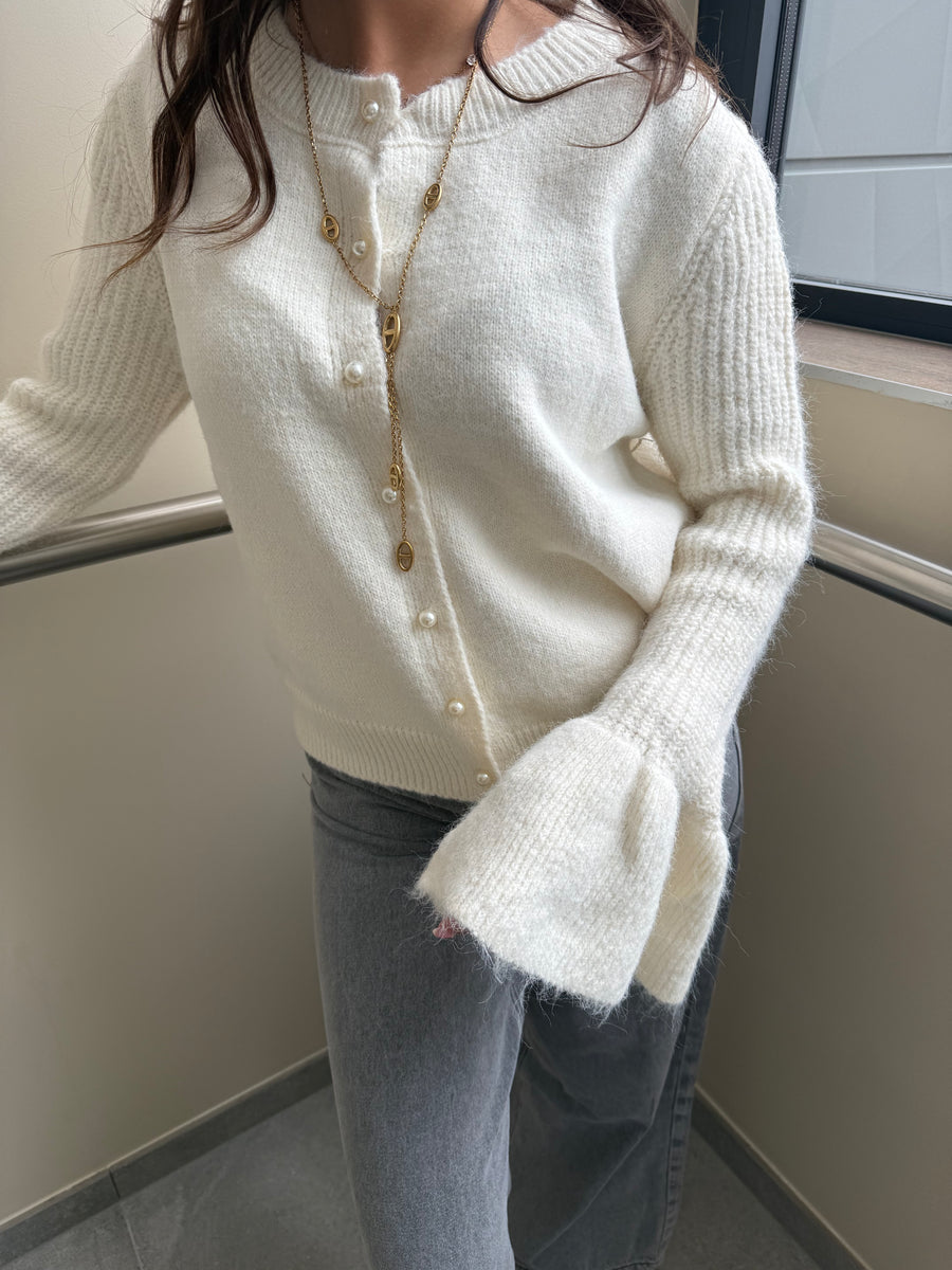 Cardigan ample