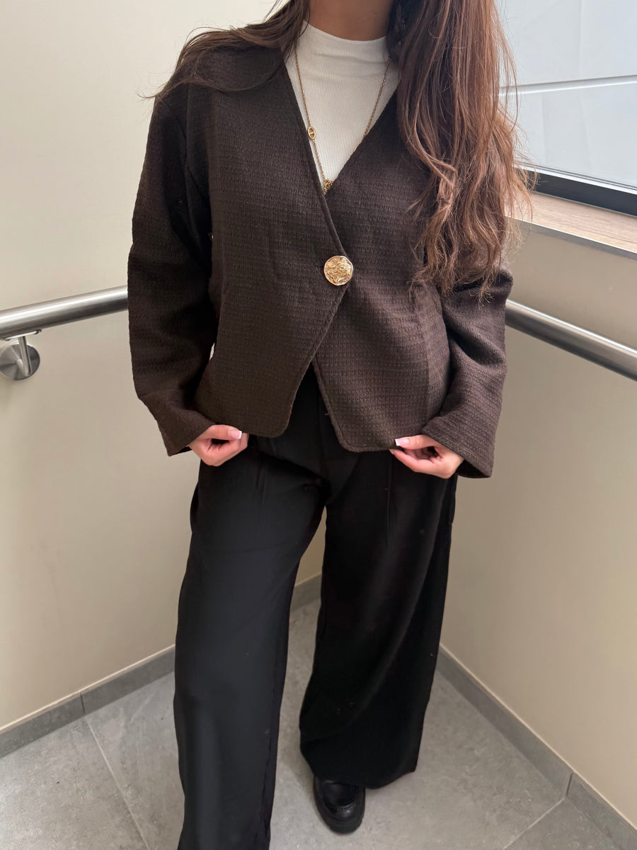 Veste en tweed