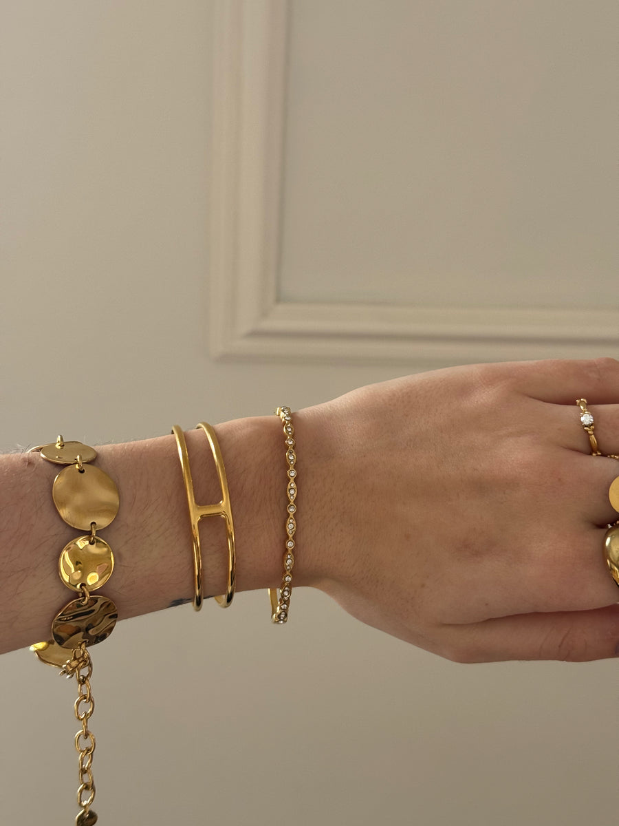 Bracelet jonc "Hanna"