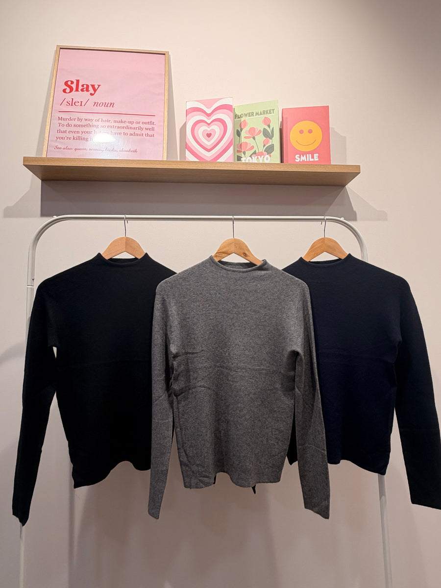 Pull basique col rond