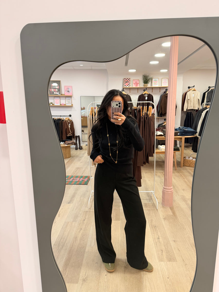 Pull basique col rond